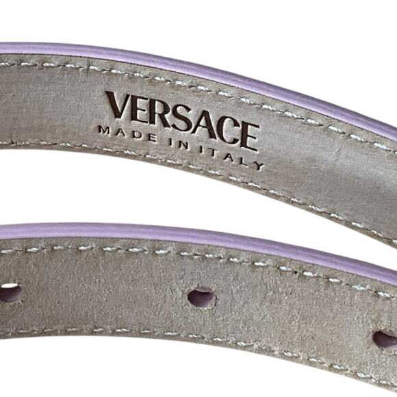 144. Versace Head Pink Bow Belt main image 6